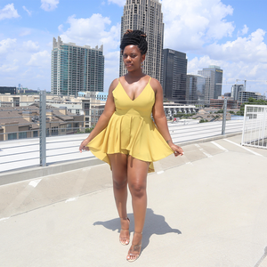 Canary Yellow Romper
