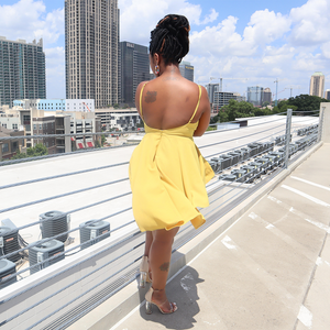 Canary Yellow Romper